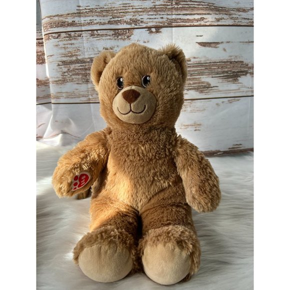Build A Bear BAB Light Brown/Tan Lil Brownie Bear Cub 16" Plush - Picture 1 of 6